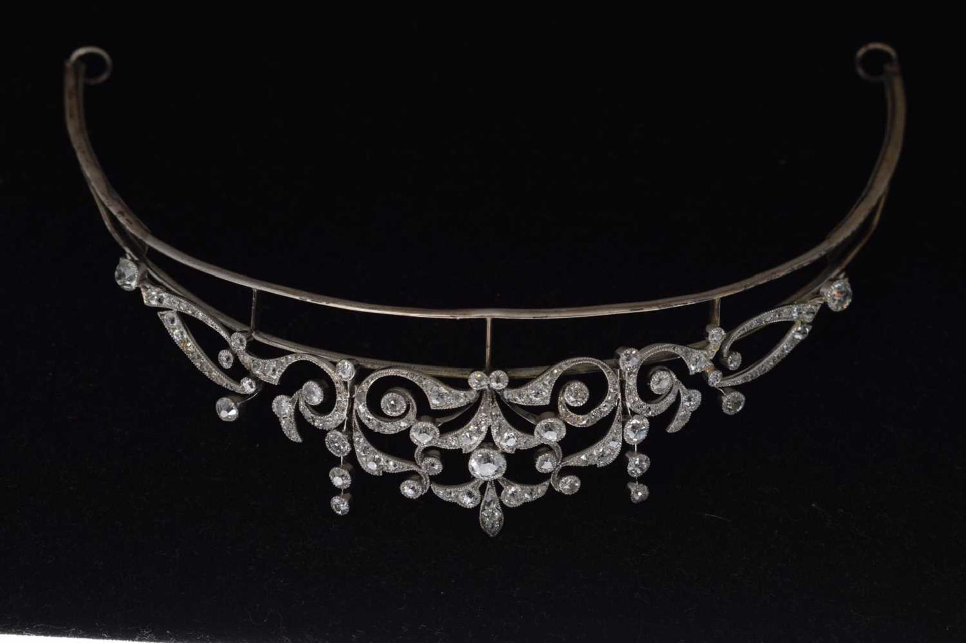 Early 20th century Belle Époque diamond tiara - Image 2 of 37