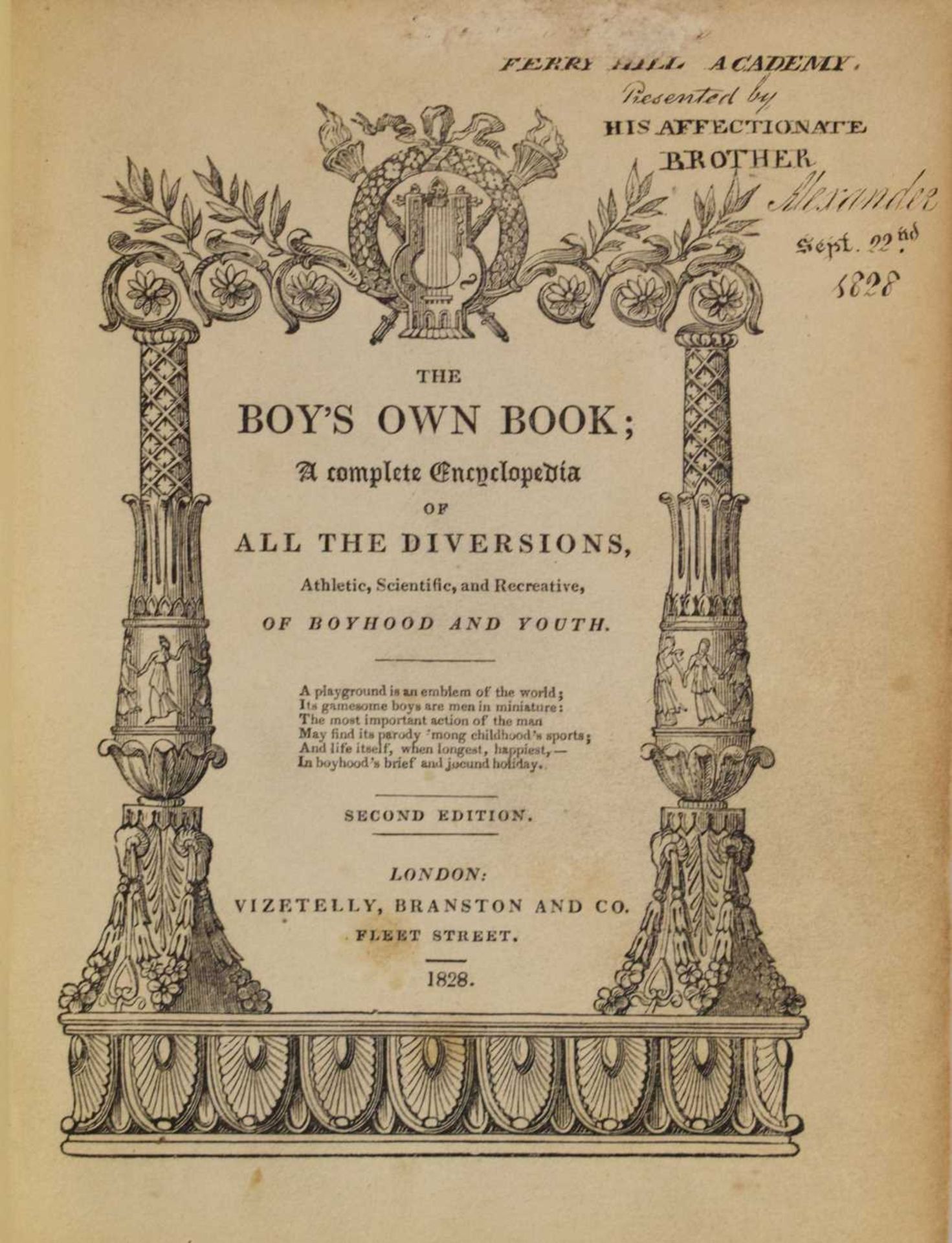 'The Boy's Own Book' [by William Clarke] - Second Edition 1828 - Image 4 of 17