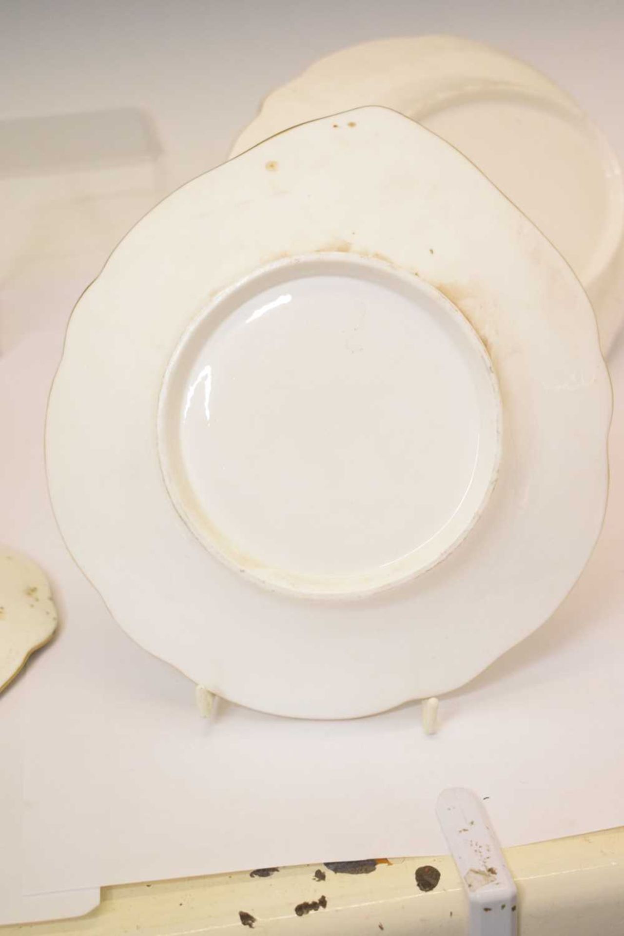 Three Nantgarw porcelain plates - Image 11 of 11