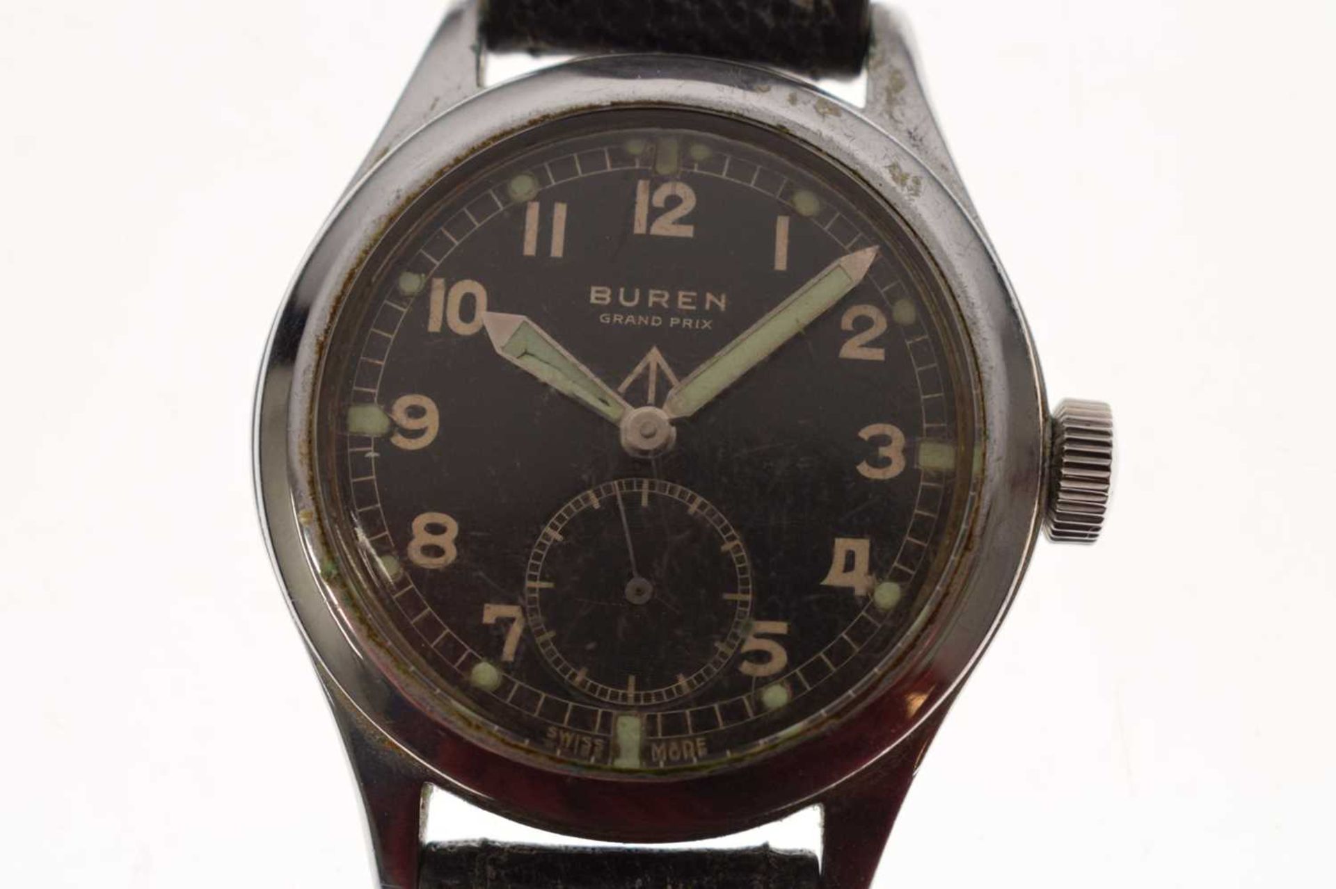 Buren - Gentleman's Grand Prix 'Dirty Dozen' British military issue wristwatch - Image 3 of 10