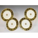 Four Wedgwood ‘Astbury’ pattern plates