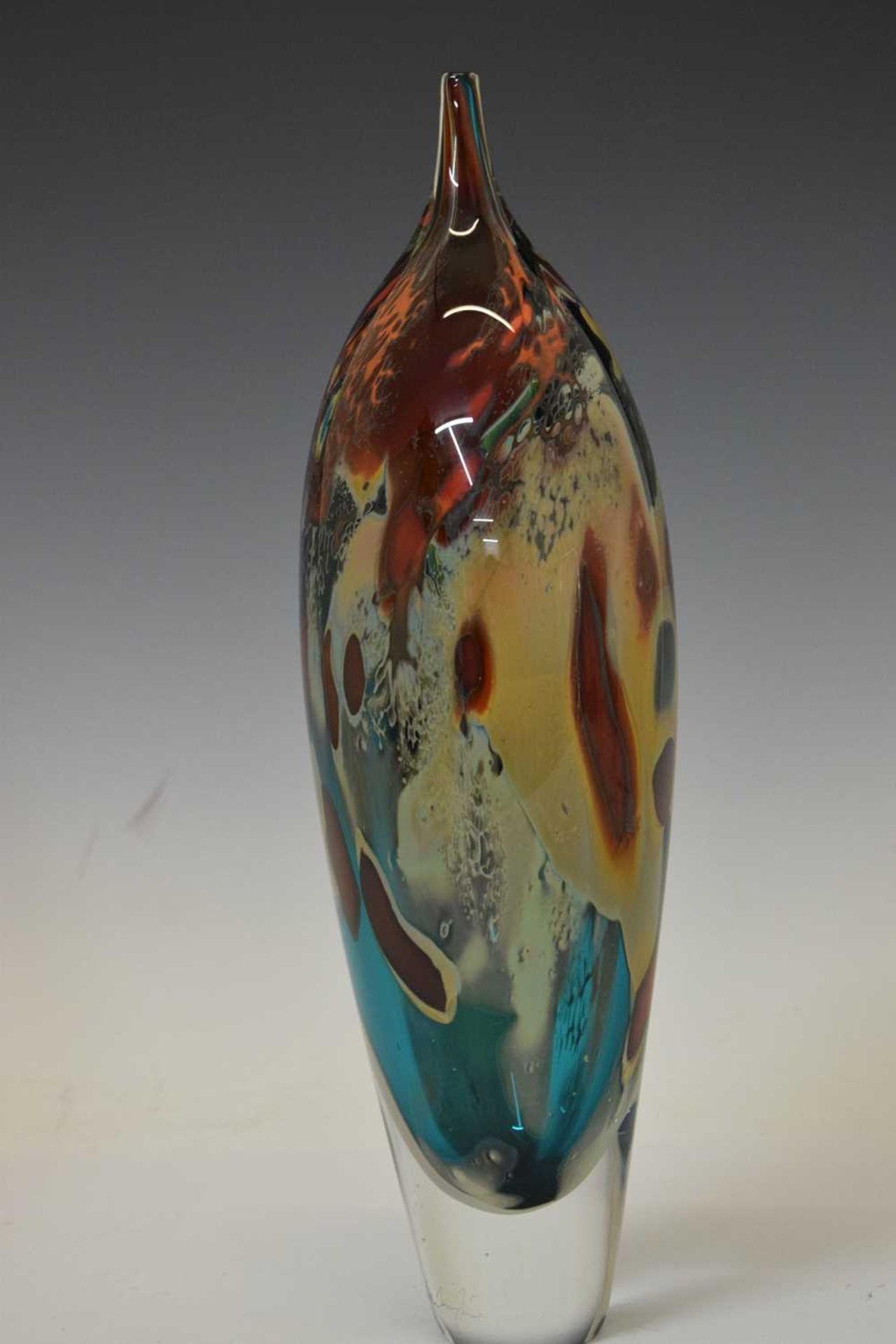 Peter Layton glass vase - Image 2 of 8