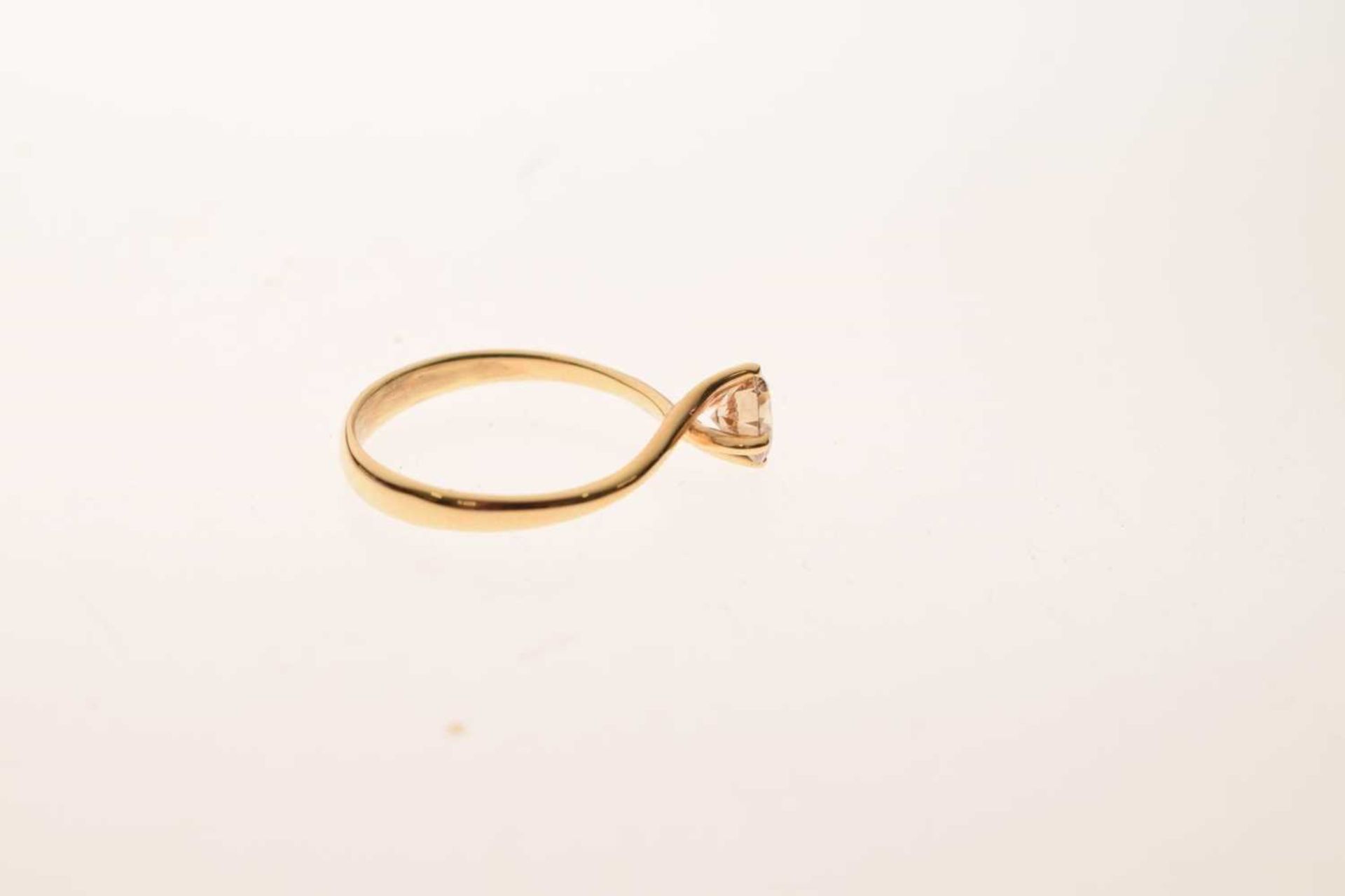 Diamond single stone ring - Image 4 of 9