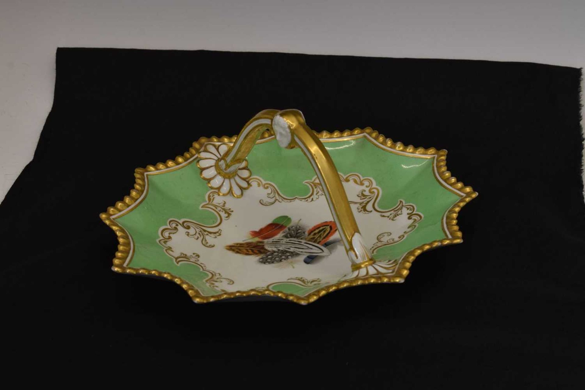 Flight, Barr and Barr Worcester card tray, circa 1830 - Image 11 of 11