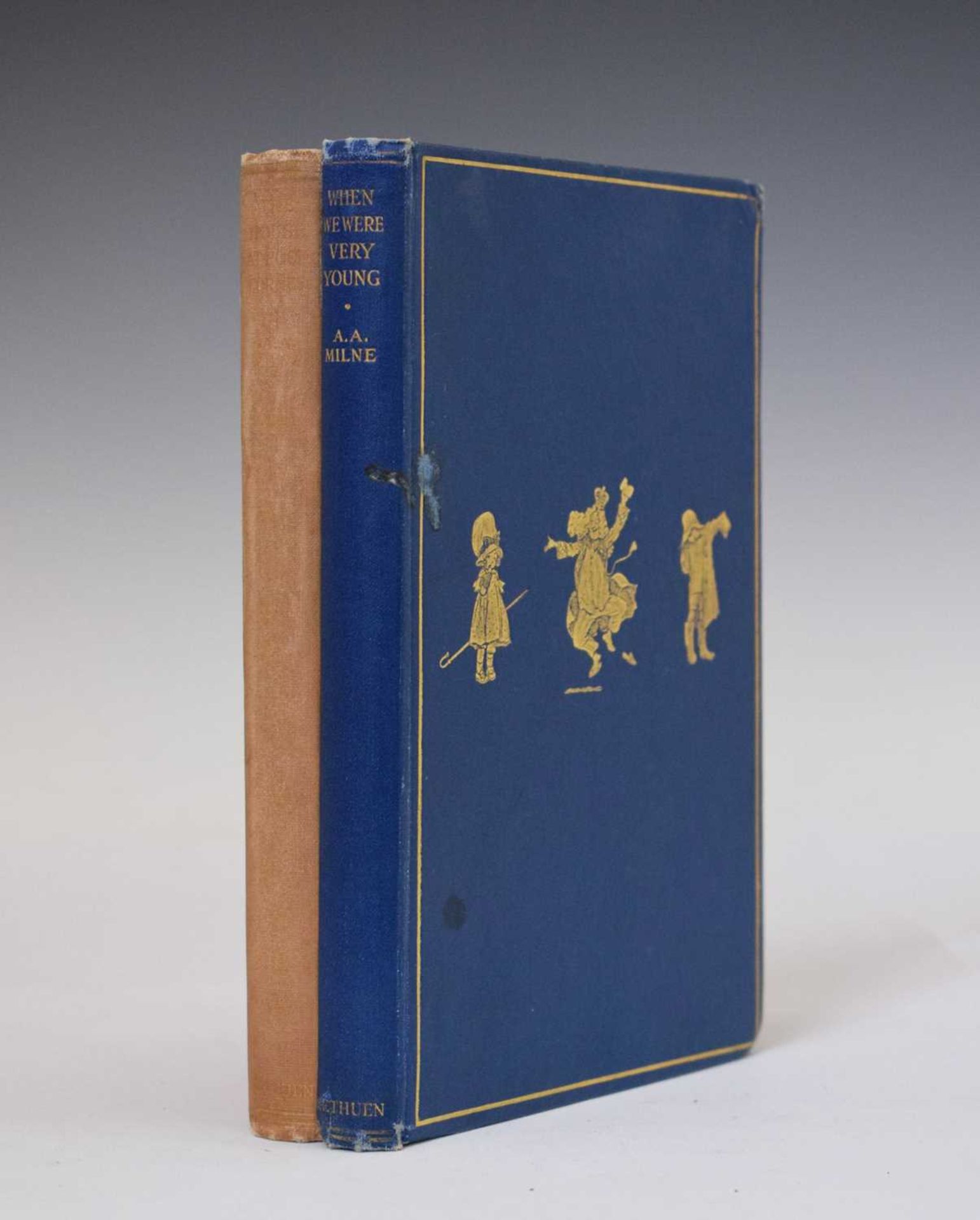 Milne, A. A. - 'The House at Pooh Corner' - First edition, and third edition of 'When We Were Young'