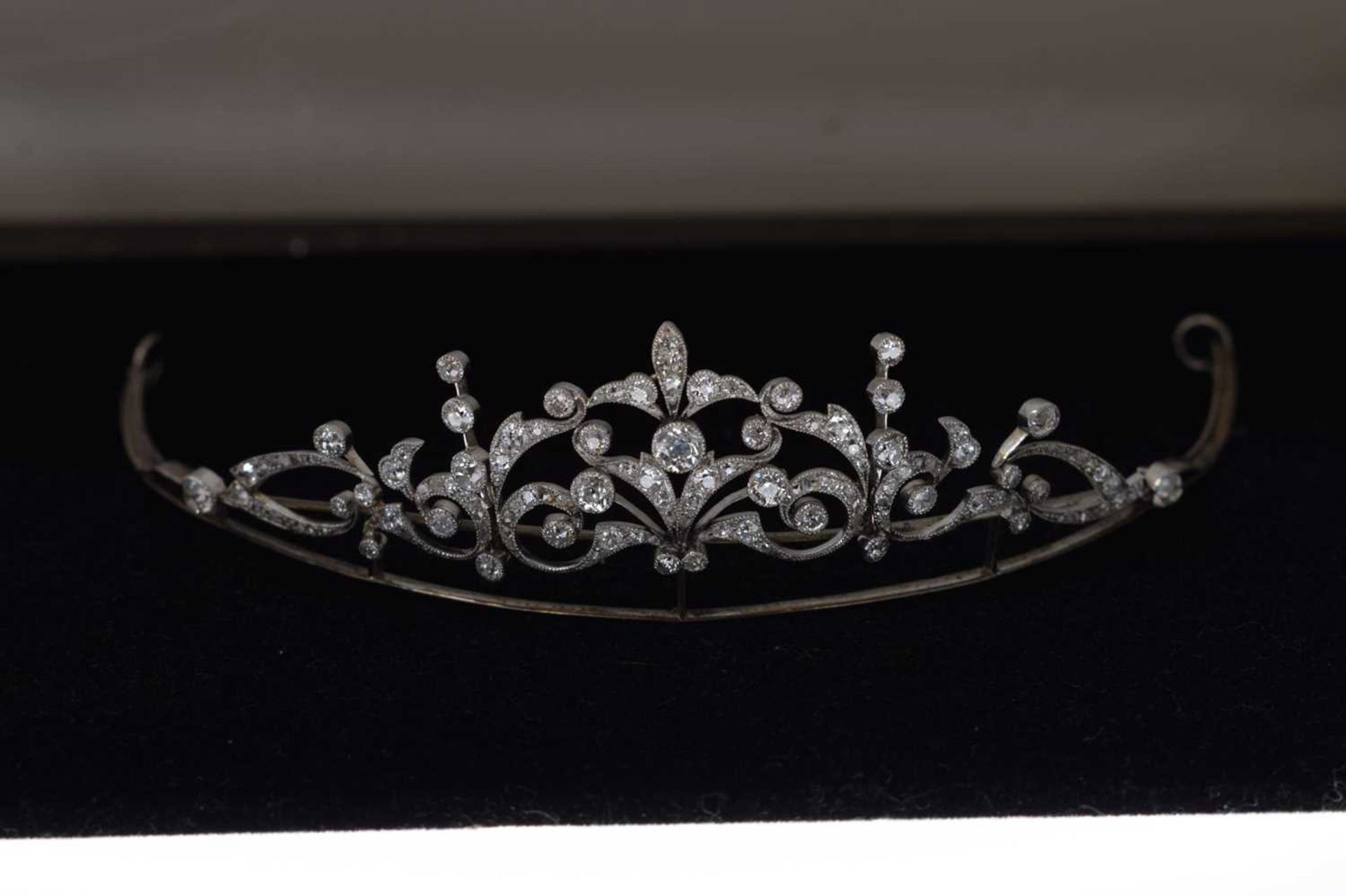 Early 20th century Belle Époque diamond tiara - Image 4 of 37