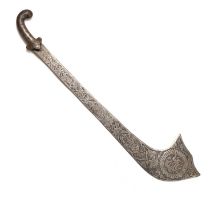 Indian all-metal sword kora/kharga