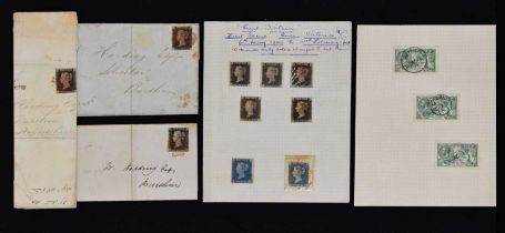 Good collection of GB Victorian and later mint and used stamps
