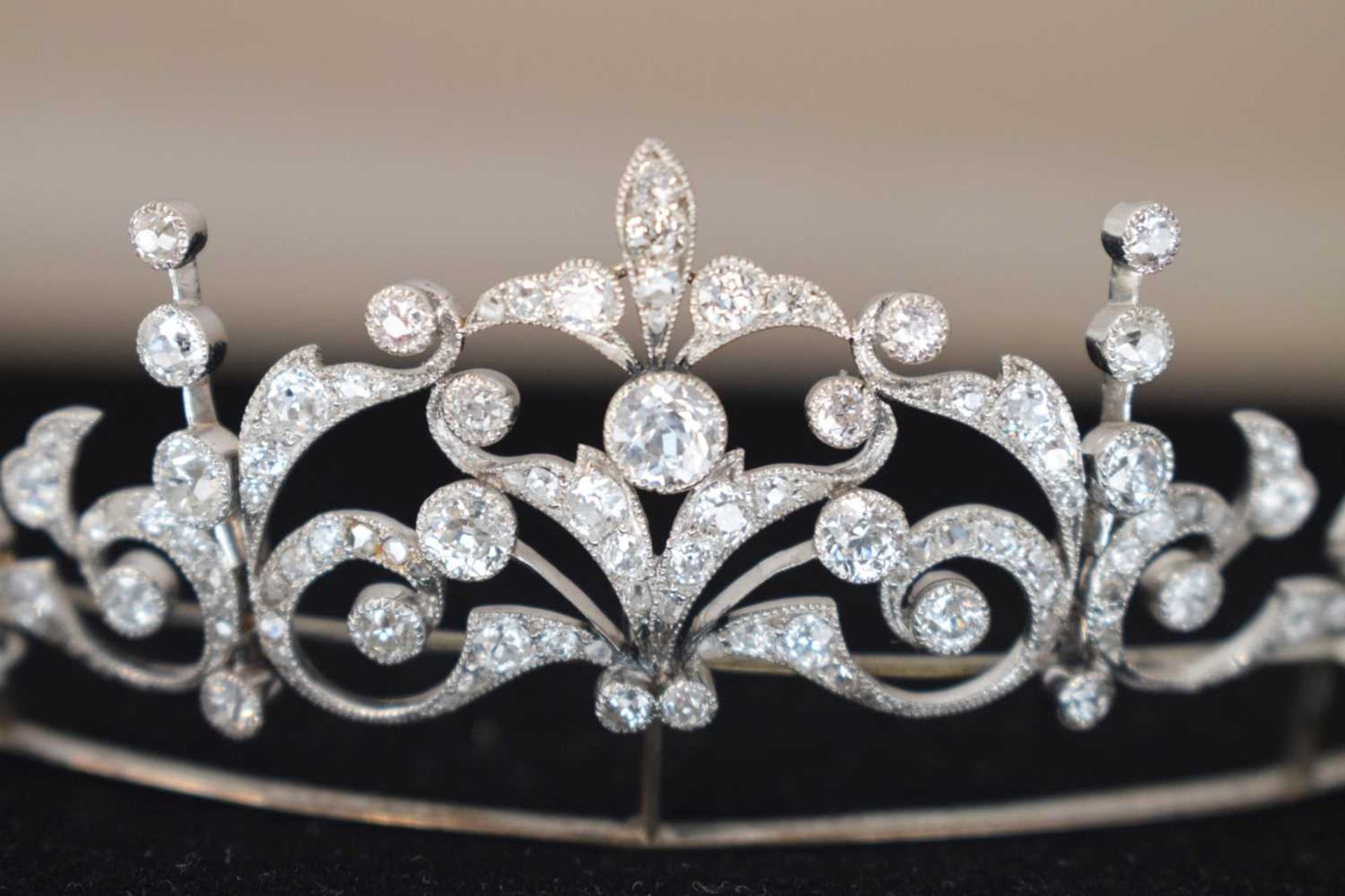 Early 20th century Belle Époque diamond tiara - Image 5 of 37
