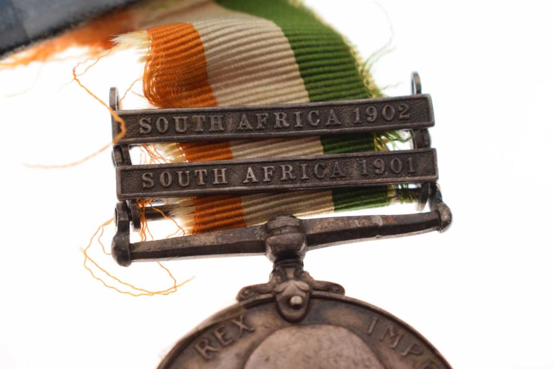 King’s South Africa Medal 1901-1902 - Image 2 of 8
