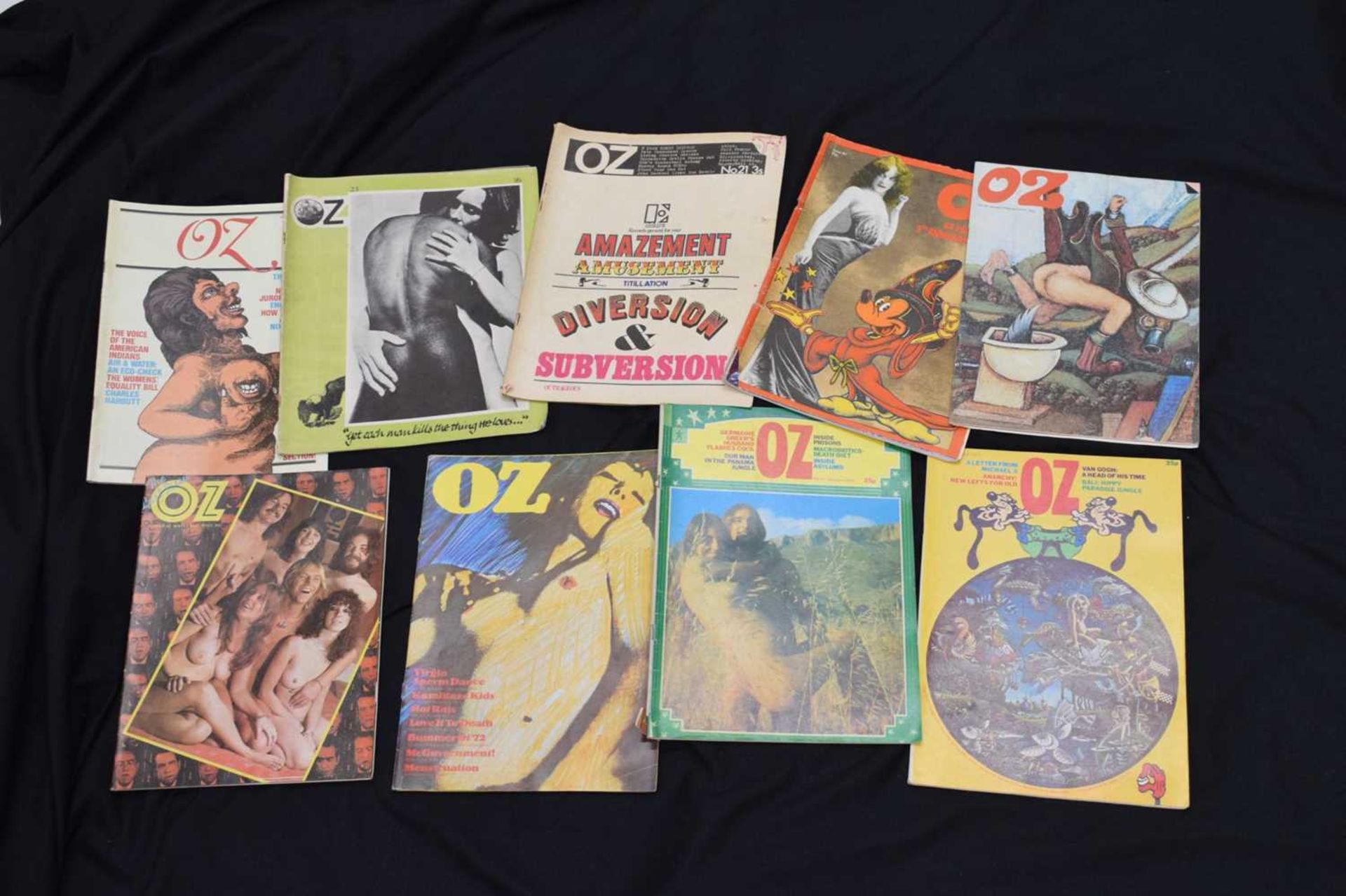 Collection of Oz magazines - Image 2 of 4