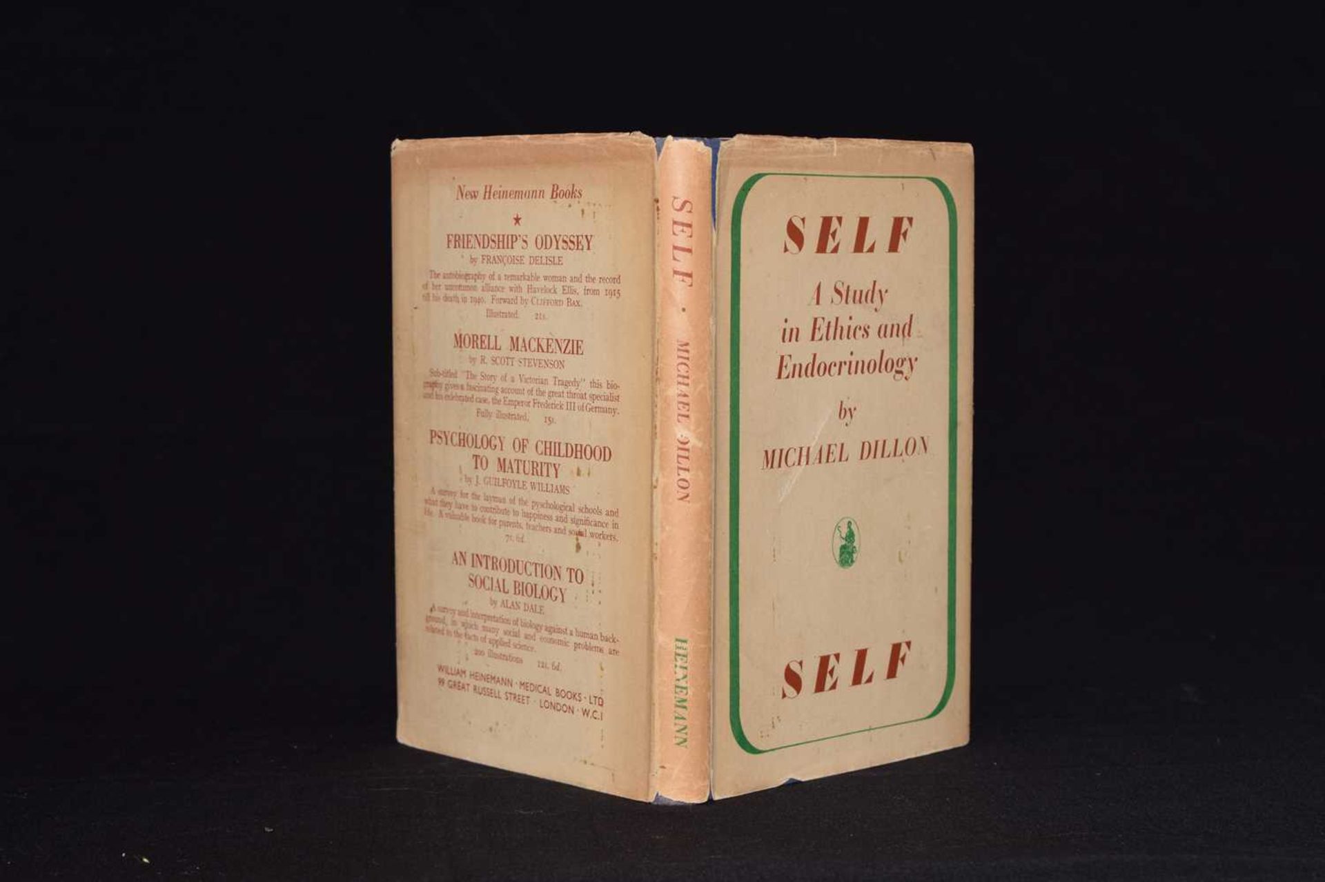 Dillon, Michael - 'Self, A Study in Ethics and Endocrinology', first edition in dust wrapper - Image 2 of 10