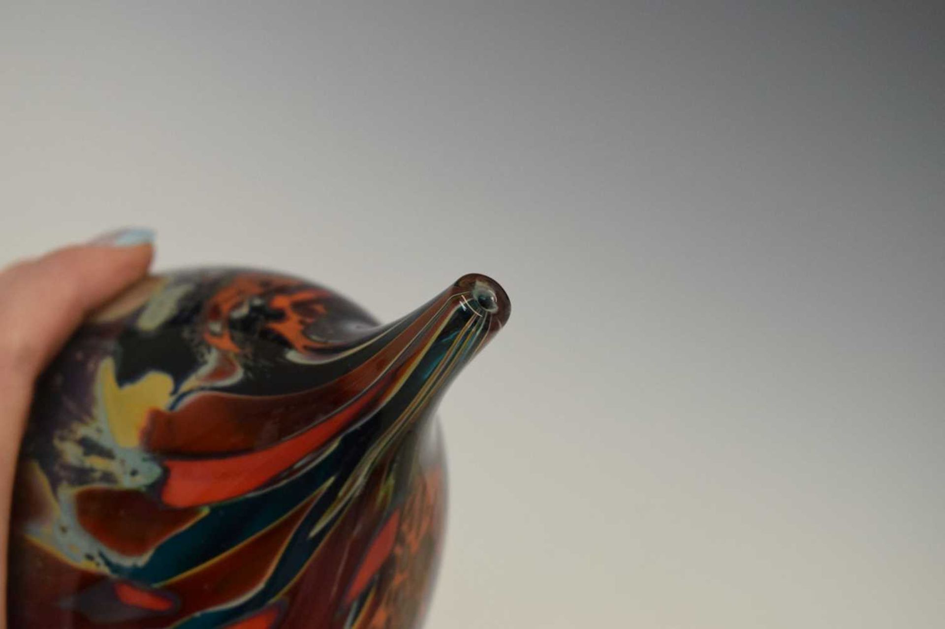 Peter Layton glass vase - Image 5 of 8