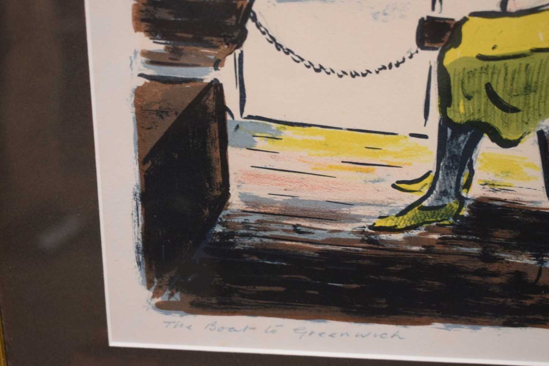 Edward Ardizzone 'The Boat to Greenwich' - Image 10 of 15