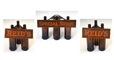 Advertising - Three early 20th century shop display stands, promoting Reid's Special Stout