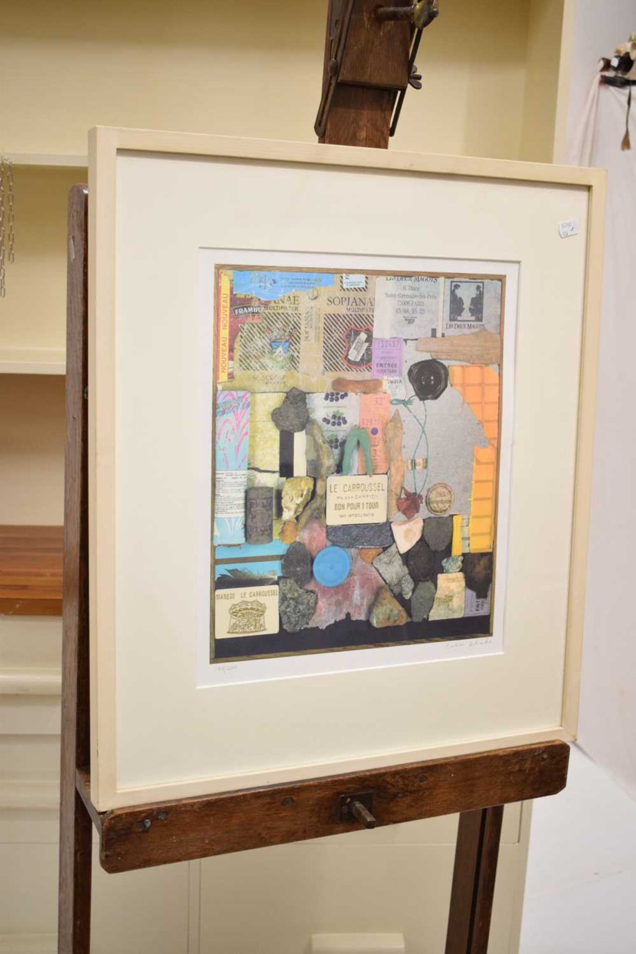 Peter Blake, (b. 1932) - Signed limited edition print - 'A Walk in the Tuileries Gardens' - Image 2 of 11