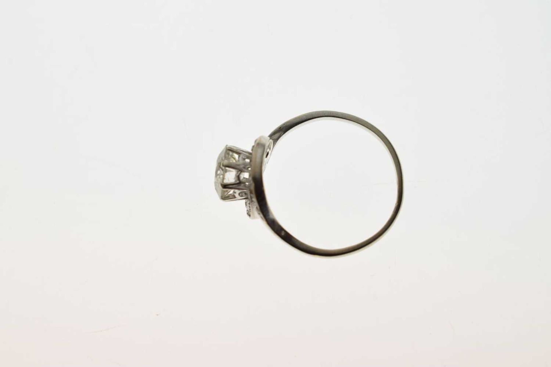 Diamond single stone ring - Image 7 of 9