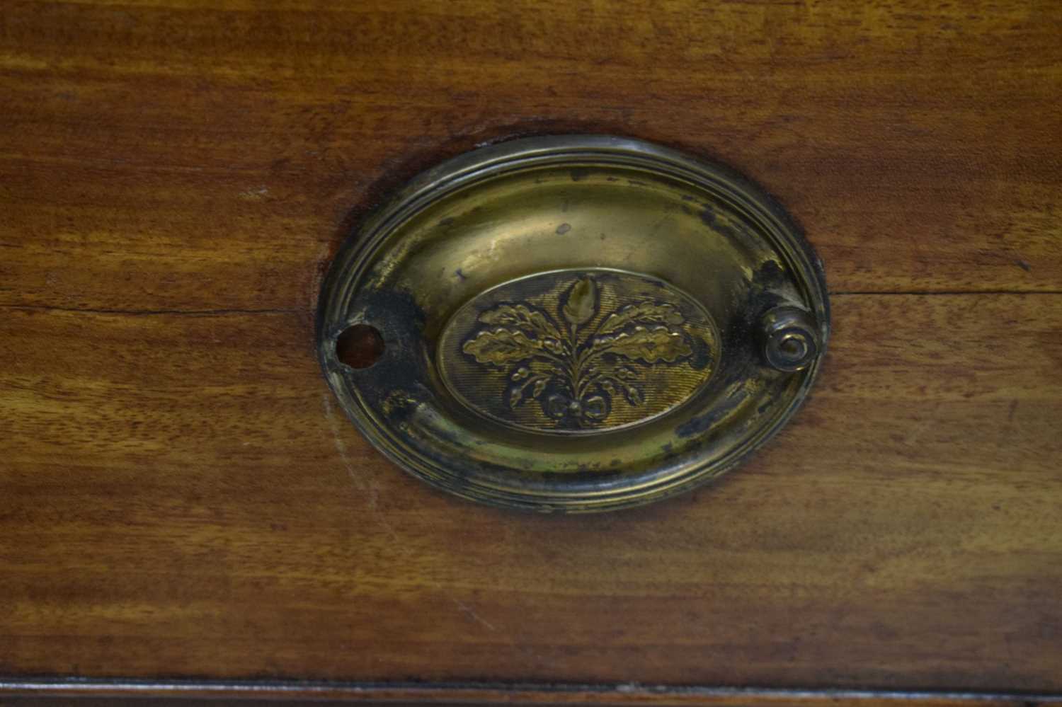 Late George III mahogany secretaire bookcase - Image 8 of 31