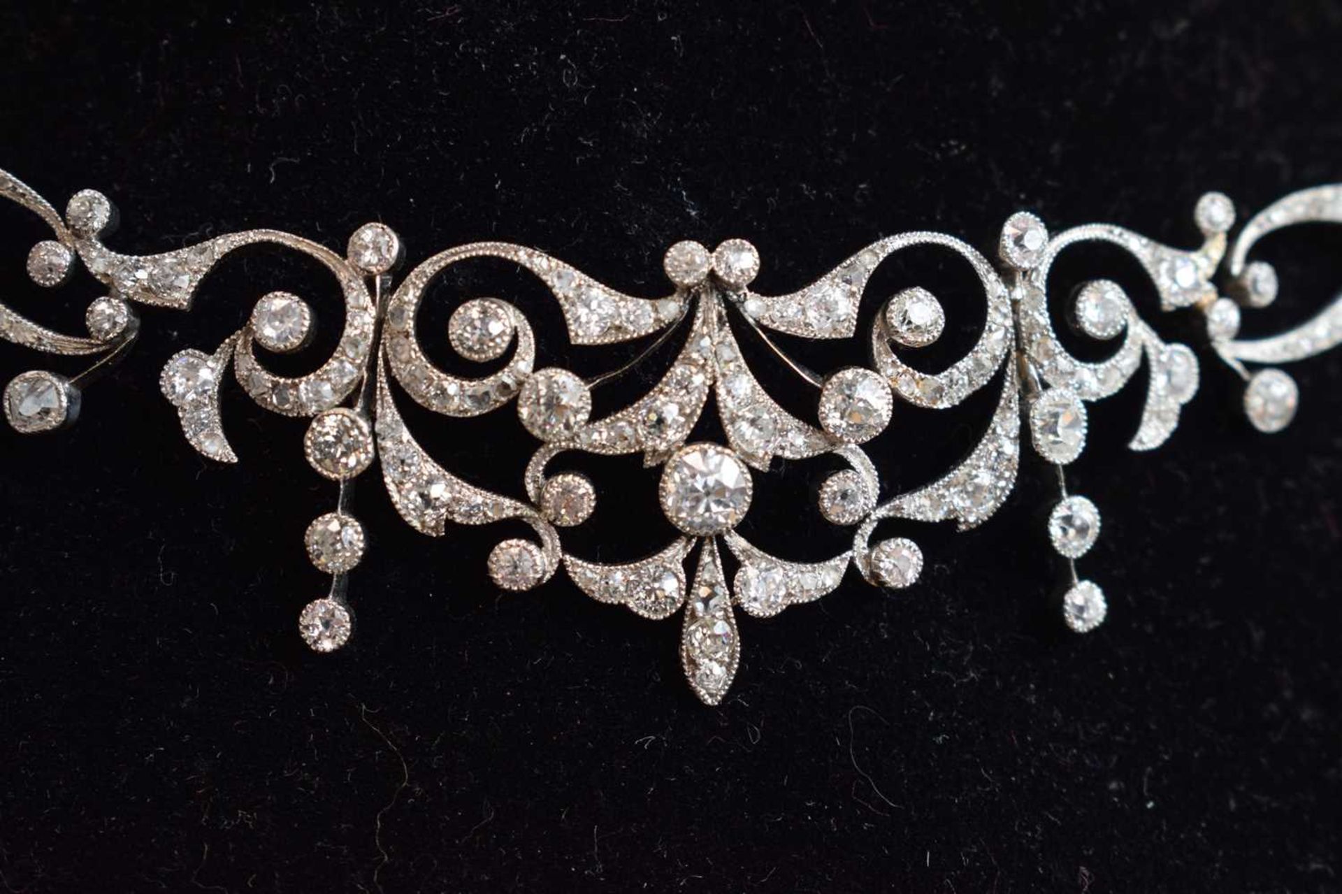 Early 20th century Belle Époque diamond tiara - Image 32 of 37
