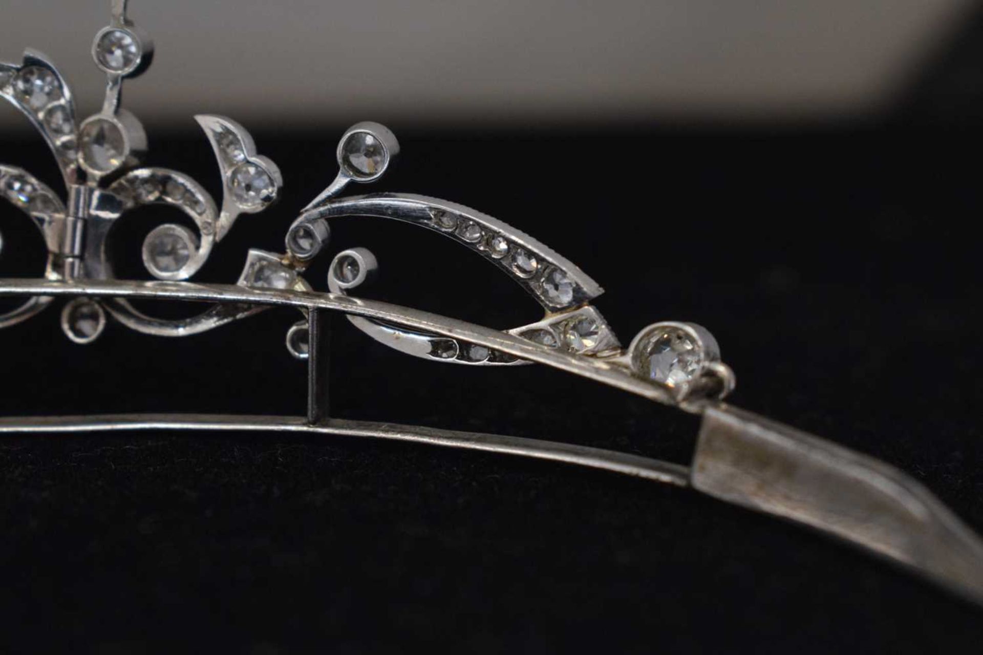 Early 20th century Belle Époque diamond tiara - Image 14 of 37