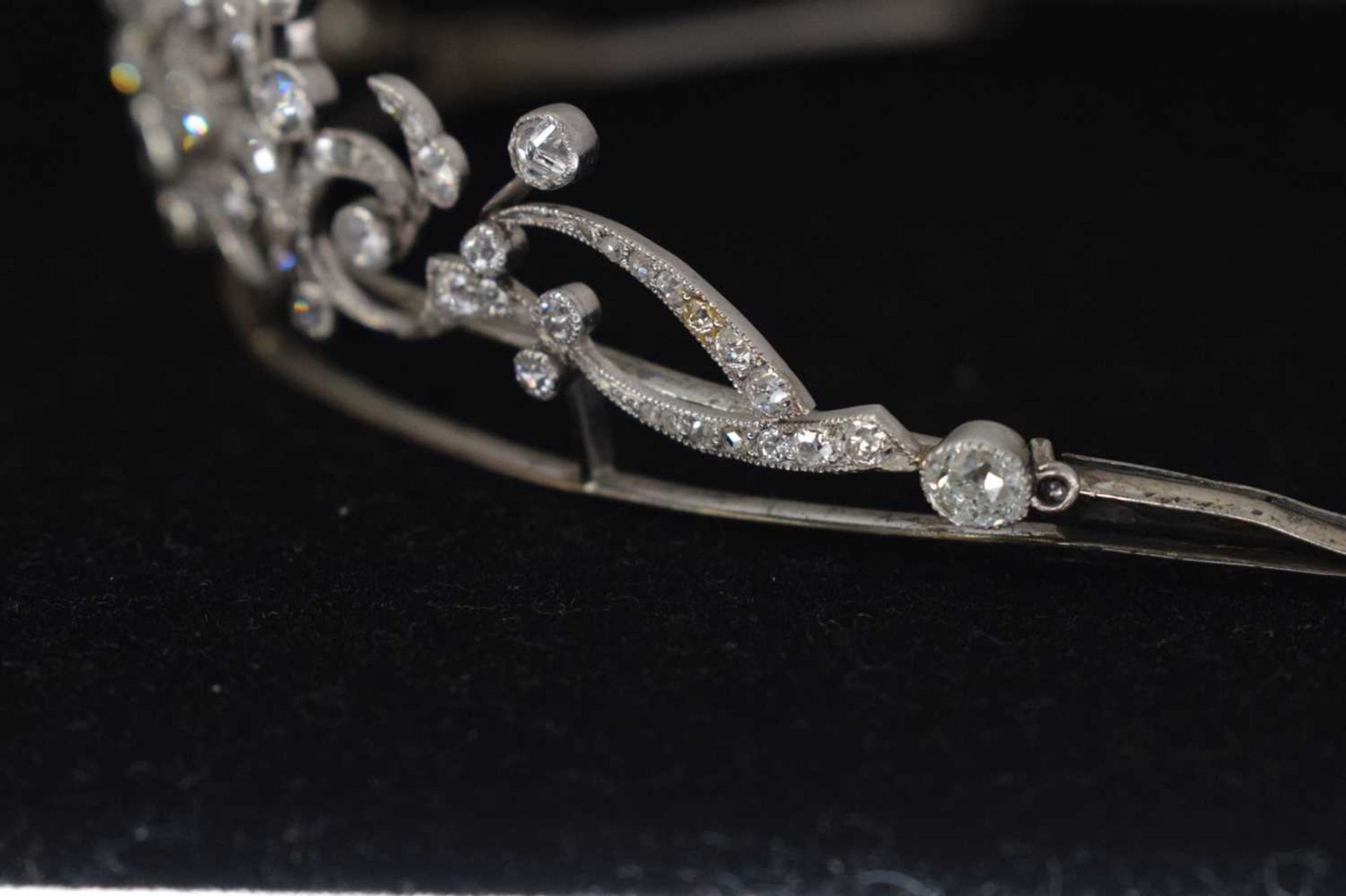 Early 20th century Belle Époque diamond tiara - Image 9 of 37