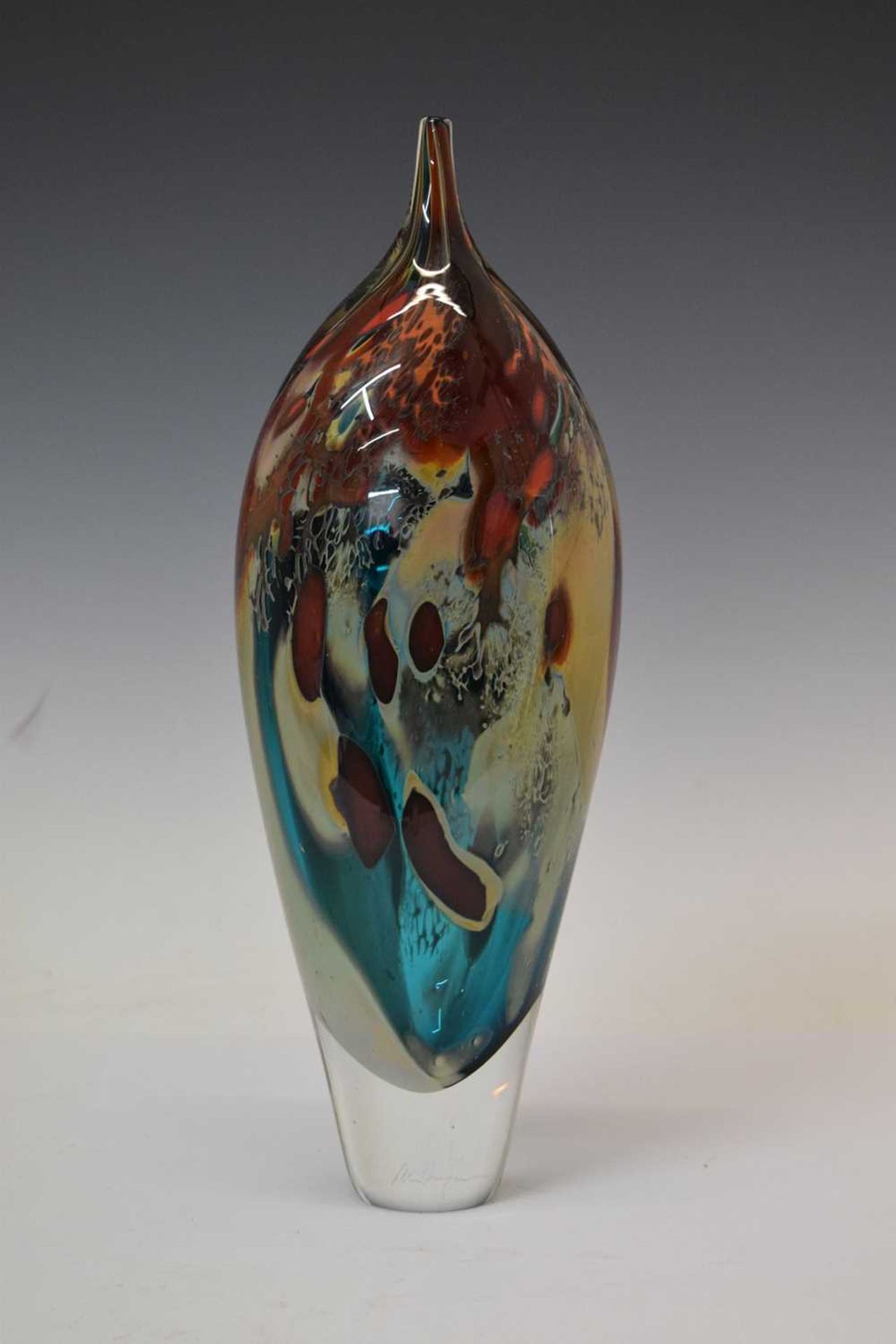 Peter Layton glass vase - Image 8 of 8