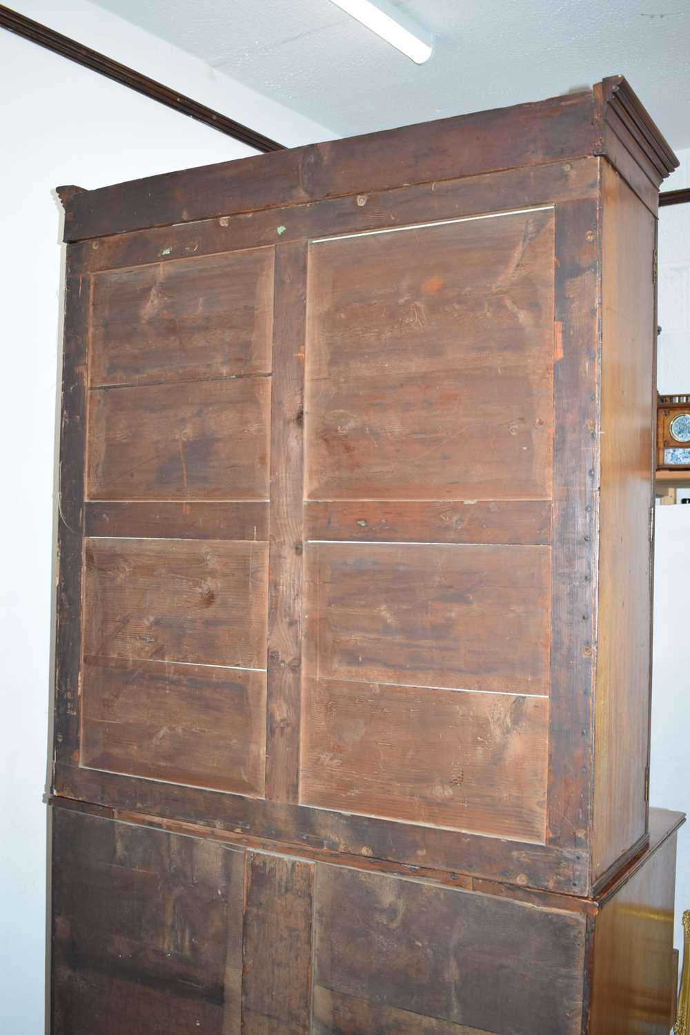 Late George III mahogany secretaire bookcase - Image 26 of 31