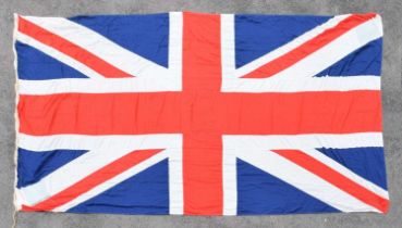 Porter Bros Ltd naval issue stitched panel Union Jack dated 1986