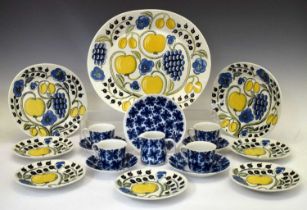 Collection of mid century Scandinavian ceramics