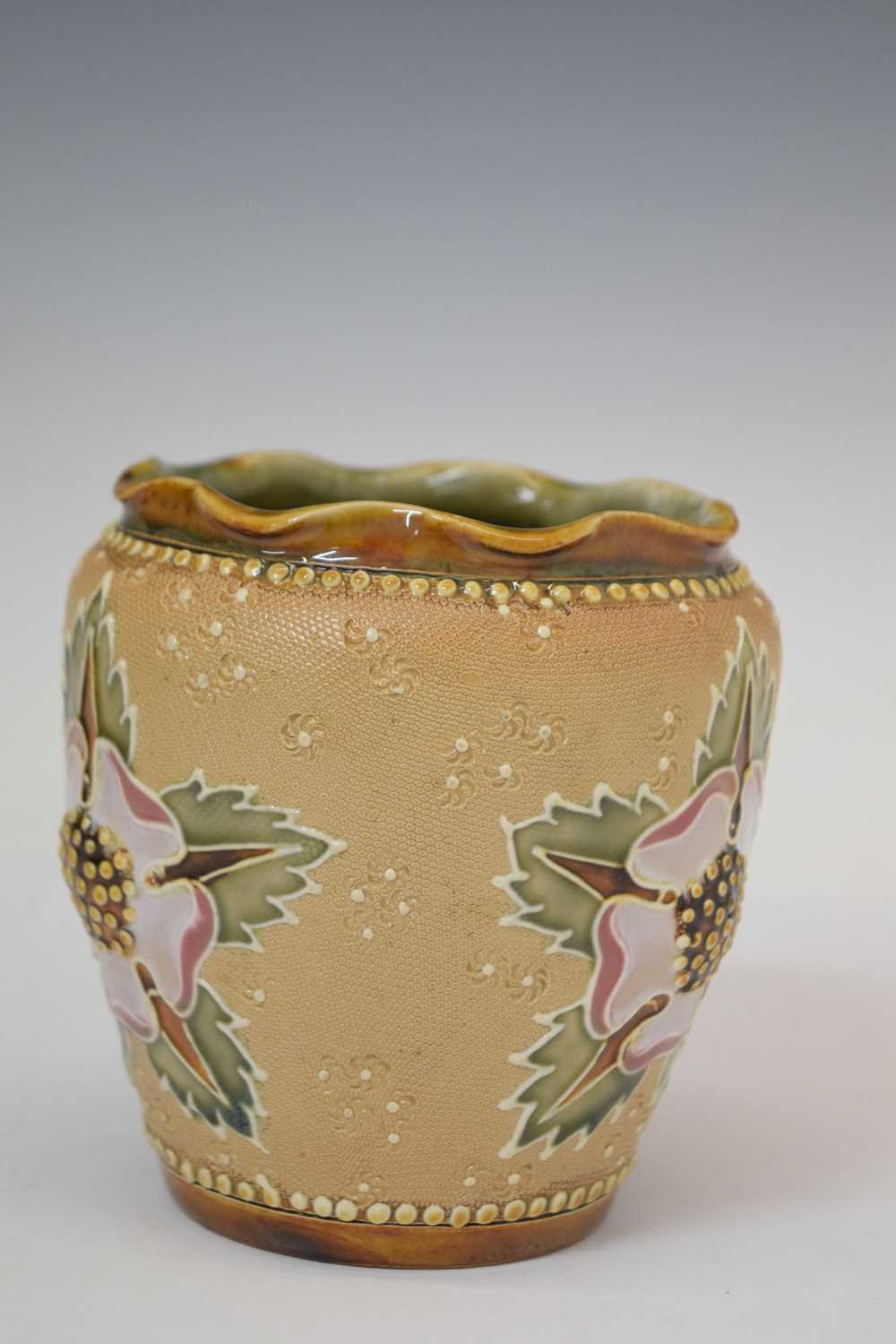 Pair of Royal Doulton Slater's patent vases - Image 4 of 13