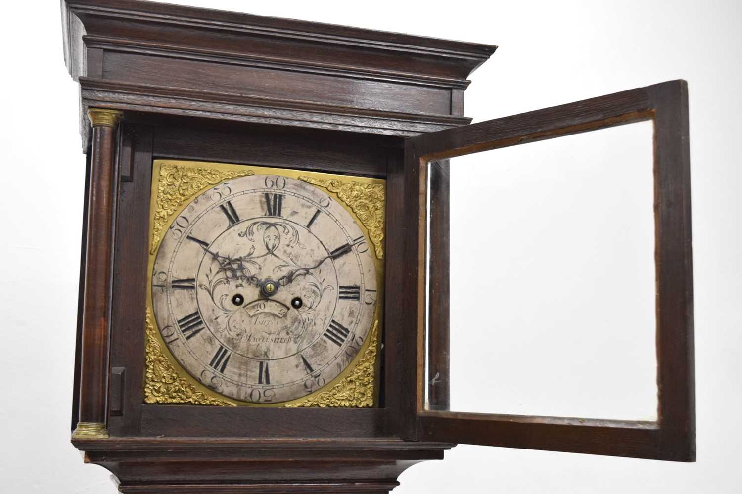 George III oak-cased 8-day longcase clock - Image 6 of 18