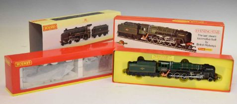 Hornby/Triang Hornby - Two boxed 00 gauge railway trainset locomotives