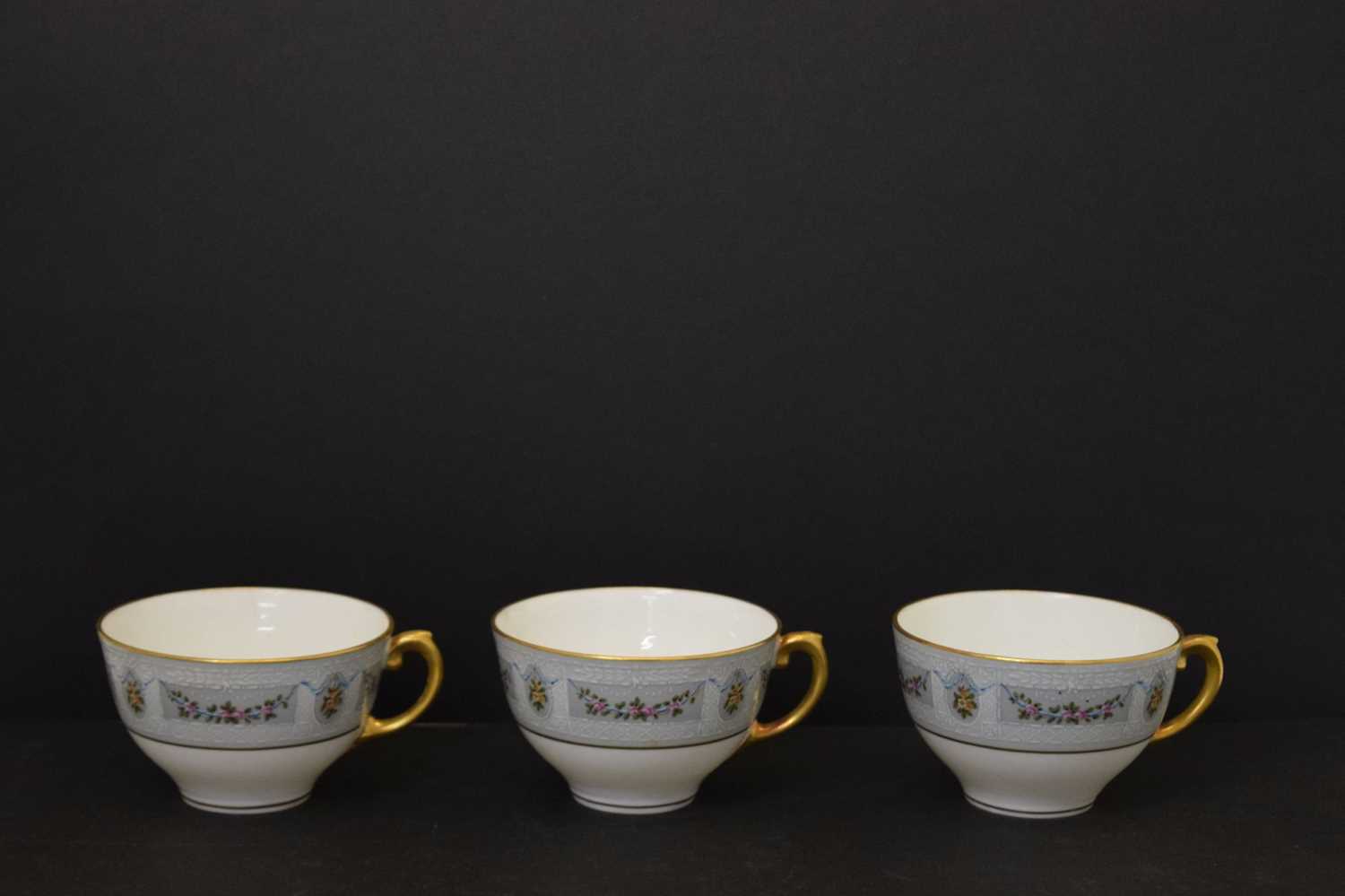 Coalport part tea set, having floral swag decoration - Image 10 of 17