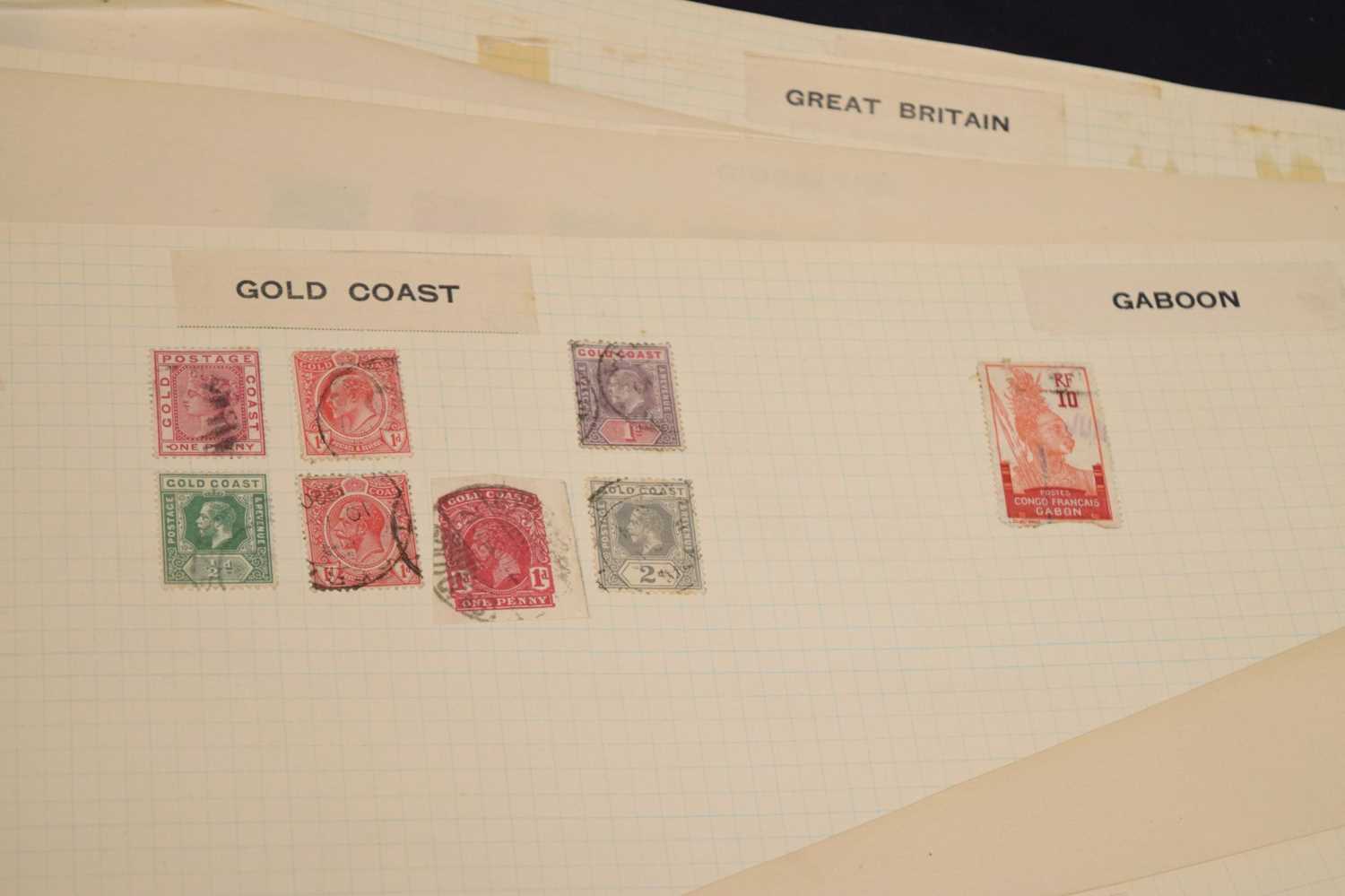 Large collection of GB and world stamps to include Victorian Commonwealth issues, etc - Image 7 of 9