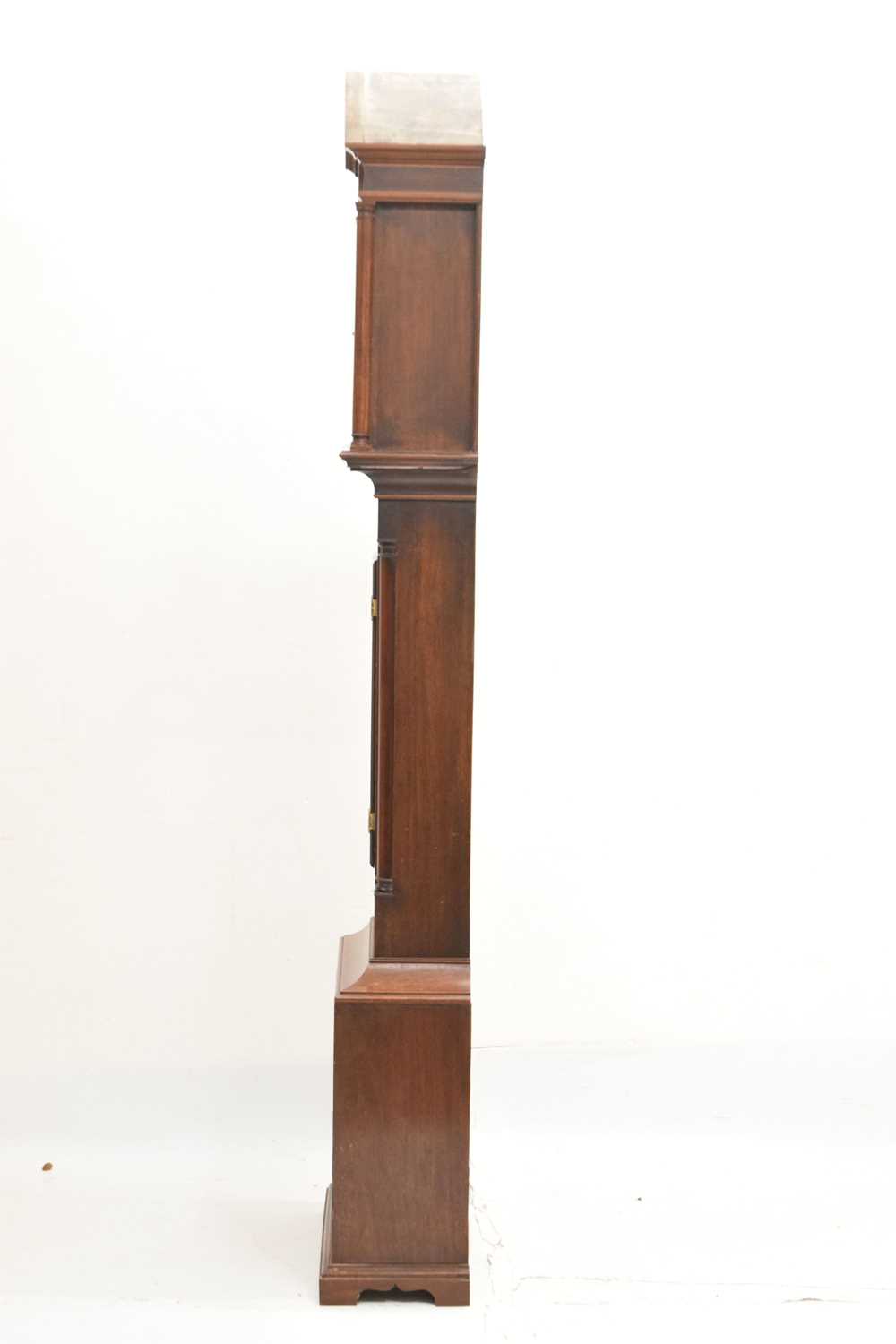 19th century mahogany longcase clock, A & Wm. Miller, Airdrie - Image 6 of 9
