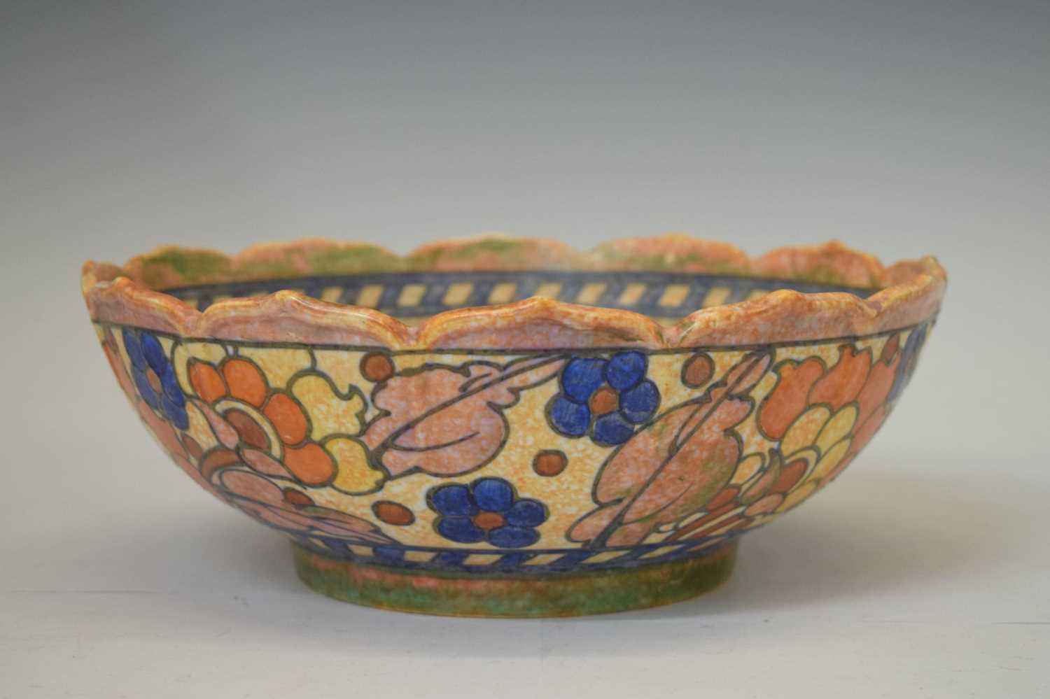 Charlotte Rhead - Two Crown Ducal floral decorated bowls - Image 16 of 19