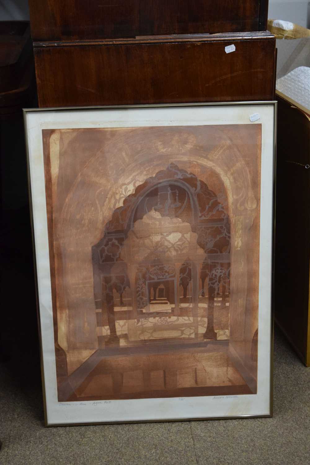 Alison Neville (b.1945) - Limited edition print - Diwan-i-Am, Agra Fort - Image 6 of 7