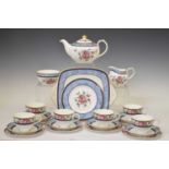 Royal Doulton Centennial Rose six person tea service