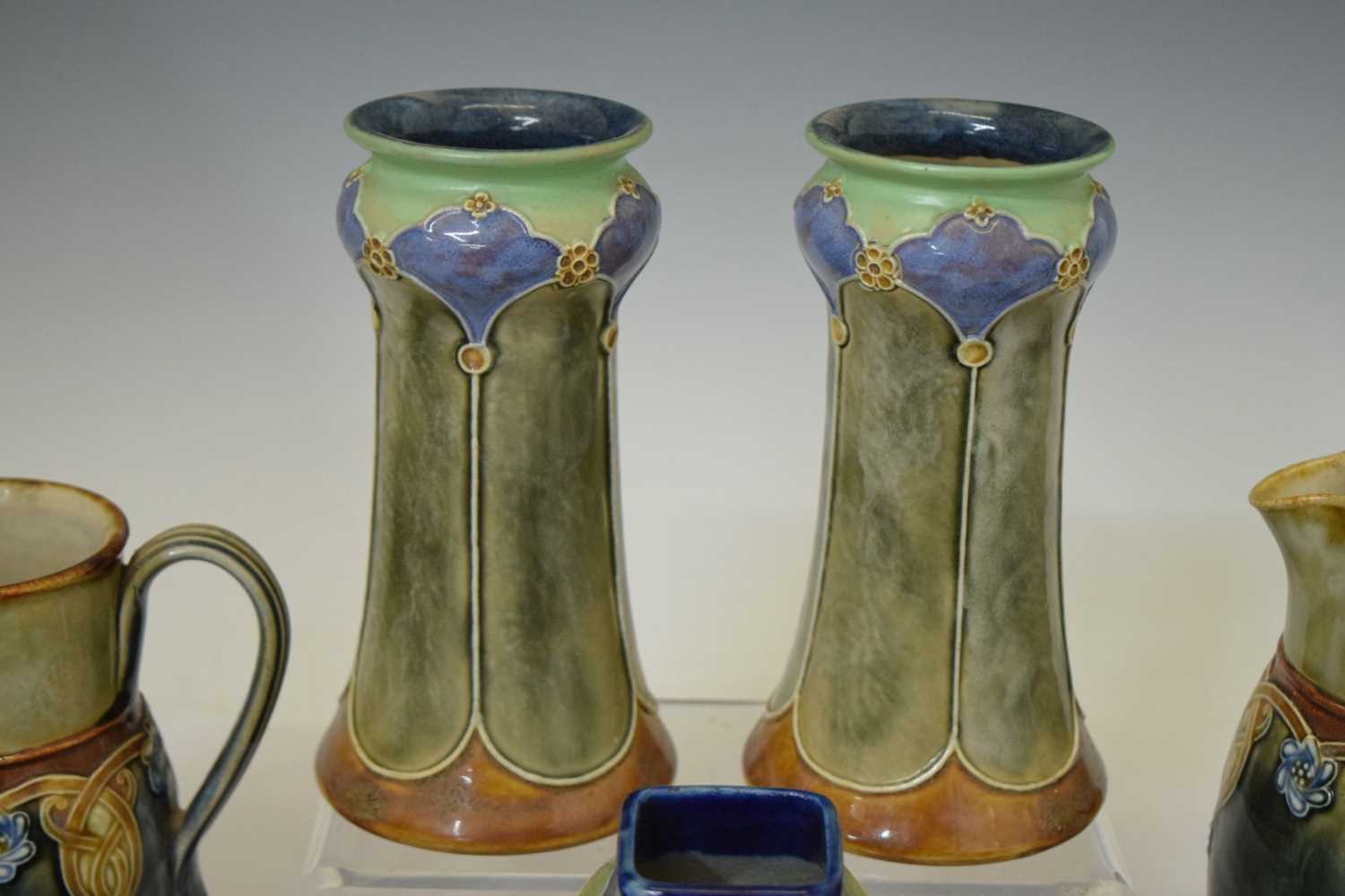 Group of Royal Doulton vases and jugs - Image 6 of 12