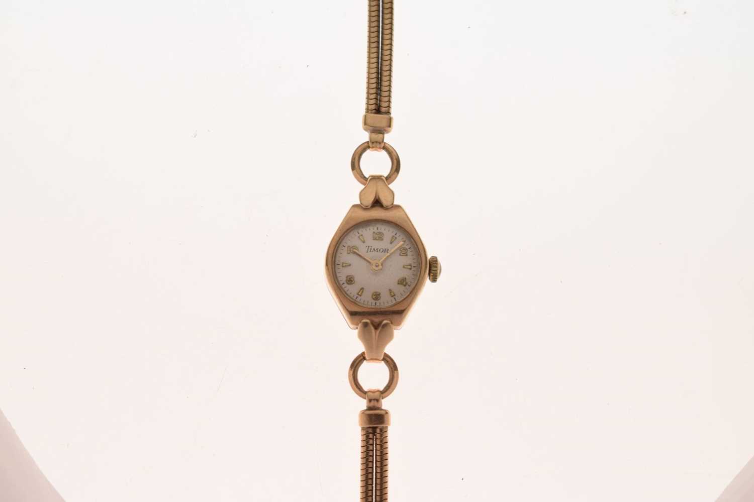 Timor - Lady's 9ct gold cocktail watch - Image 10 of 10