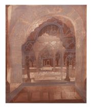 Alison Neville (b.1945) - Limited edition print - Diwan-i-Am, Agra Fort