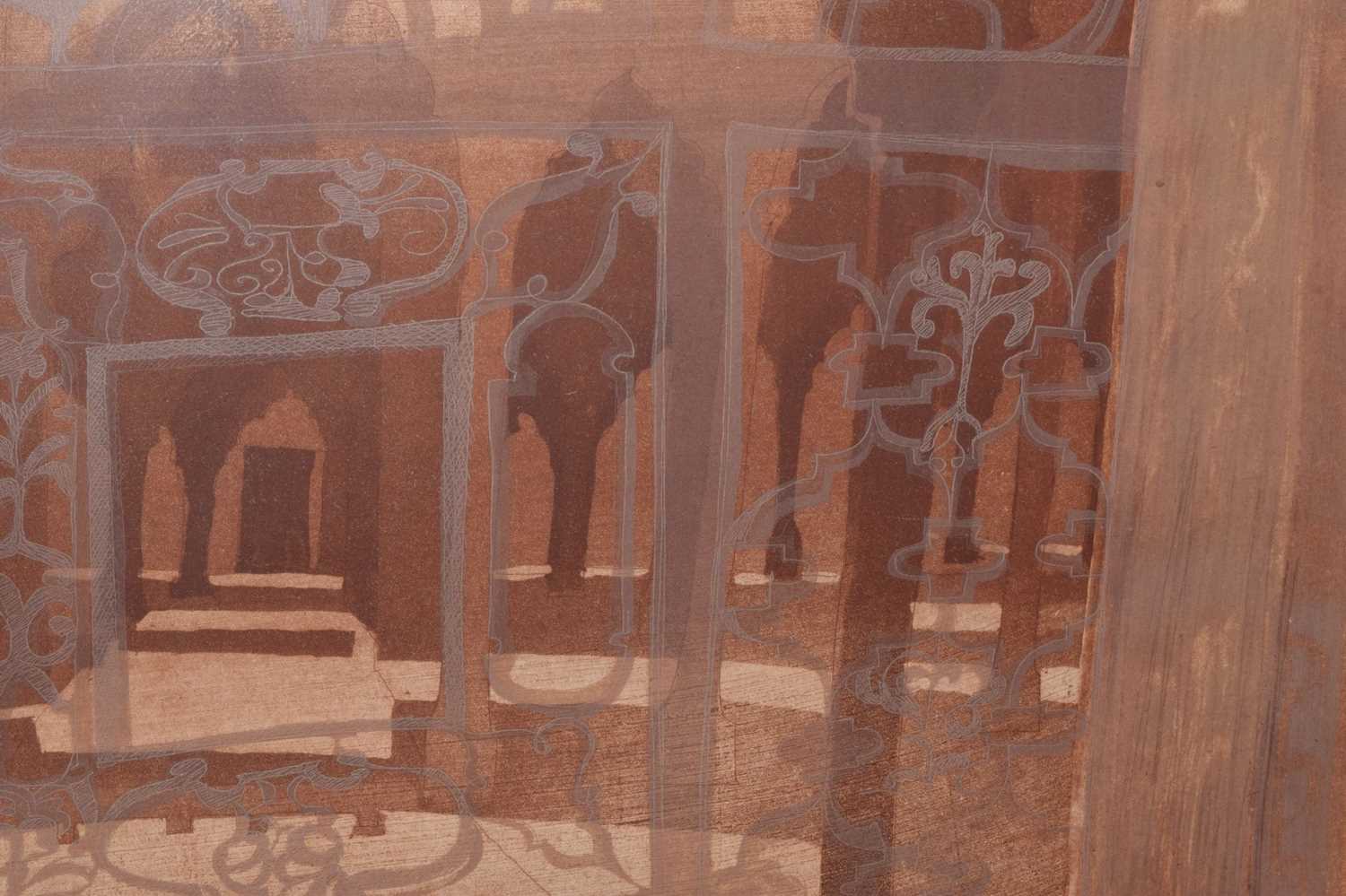 Alison Neville (b.1945) - Limited edition print - Diwan-i-Am, Agra Fort - Image 4 of 7