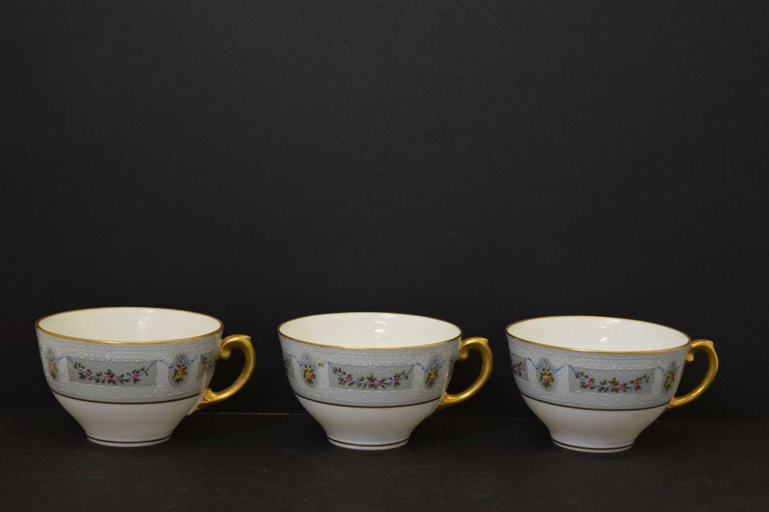 Coalport part tea set, having floral swag decoration - Image 13 of 17