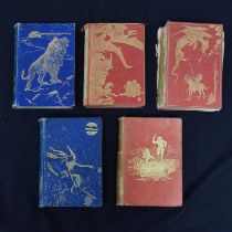 Lang, Andrew - Five Fairy and Animal books, first edition and later