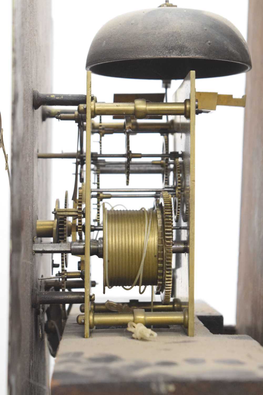 19th century mahogany longcase clock, A & Wm. Miller, Airdrie - Image 7 of 9