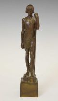 Harold James Youngman (British, 1886-1968) - Bronze figure of Ishmael