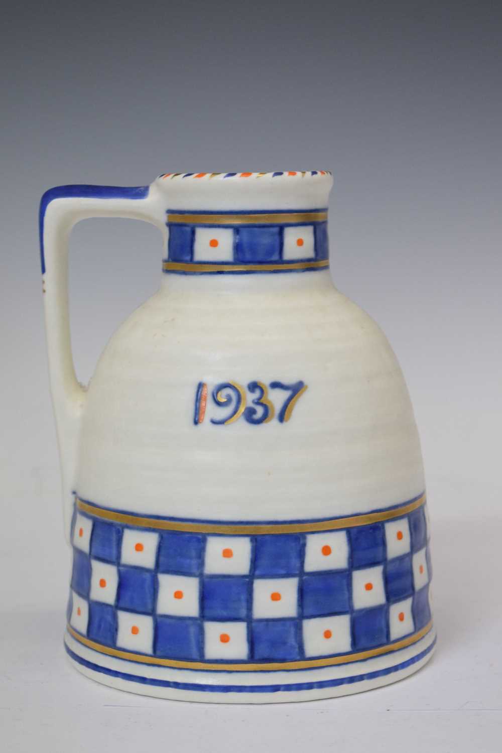 Charlotte Rhead - Crown Ducal Edward VIII coronation jug and two other jugs - Image 2 of 13