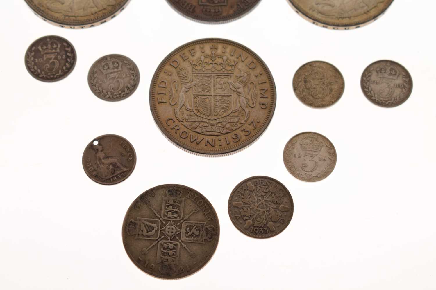 Quantity of GB silver coinage - Image 4 of 8