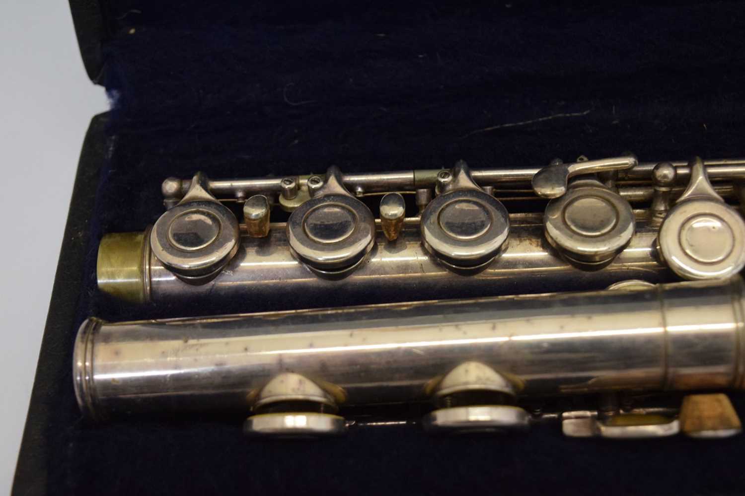 Artley USA silver plated flute - Image 3 of 7