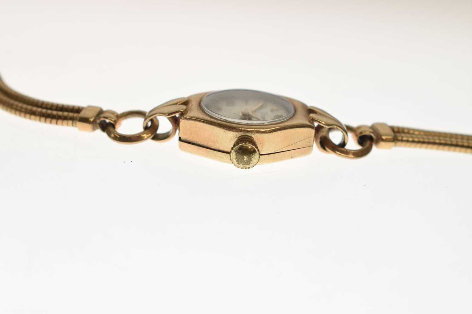 Timor - Lady's 9ct gold cocktail watch - Image 4 of 10